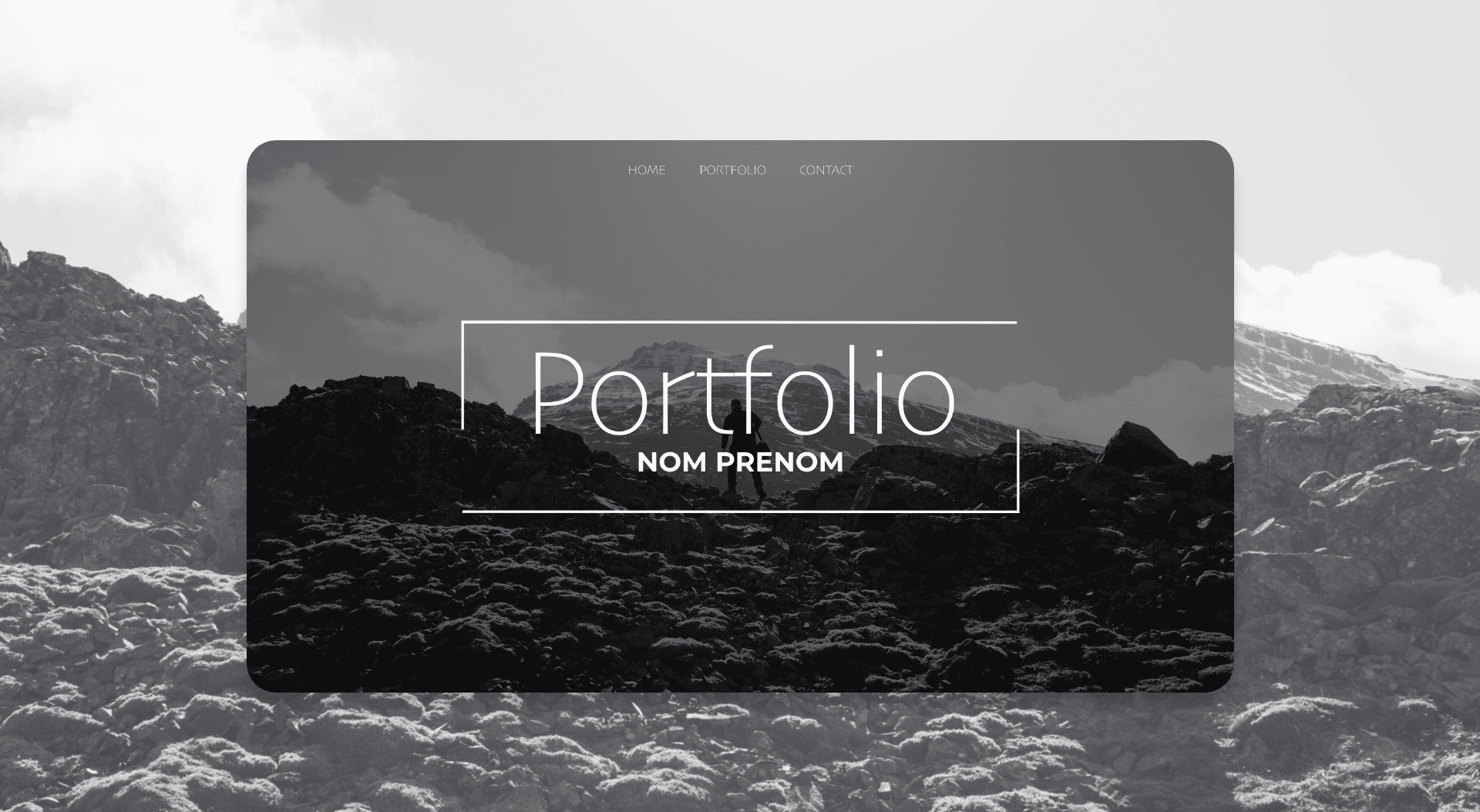 Portfolio Back & White